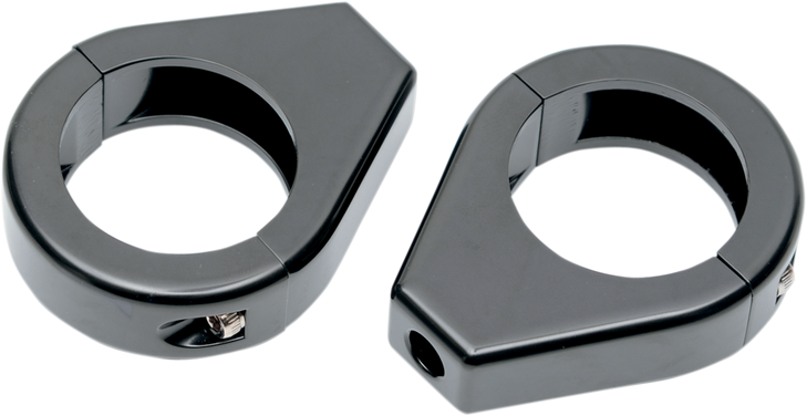 Drag Specialties Turn Signal - Clamp - 39Mm - Black