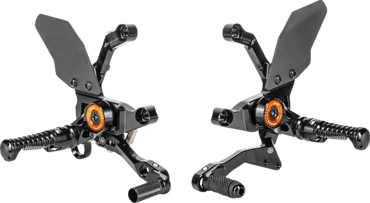 Gilles Tooling Mue2 Rearset - Black - Ktm Mue2-Kt01-B