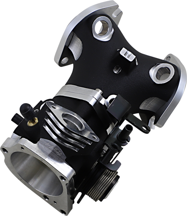 Horsepower, Inc Big Bore Throttle Body - Black - 55 Mm - Twin Cam Hpi-55D6-18B