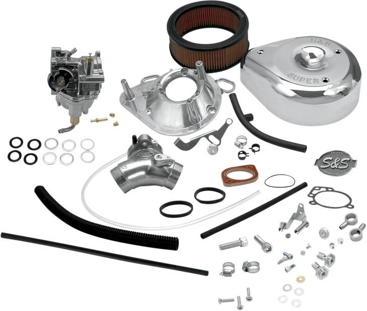 S&S Cycle Super E Carburetor Kit - Evolution Big Twin 11-0419