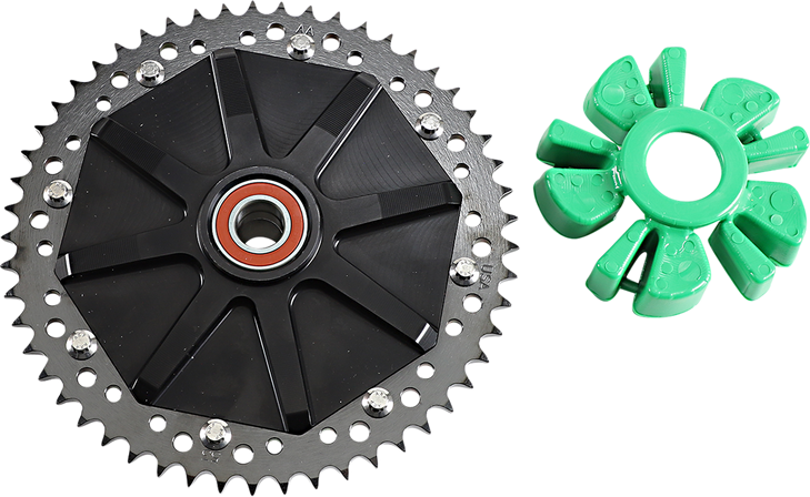 Alloy Art Cush Drive Sprocket - Black - 53 Tooth G2Cc53-11