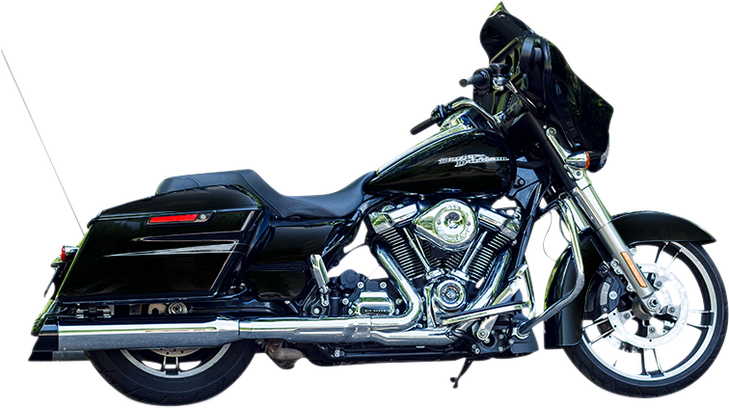 S&S Cycle 4-1/2" Chrome Mk45 Cutlass Performance Mufflers 550-1011