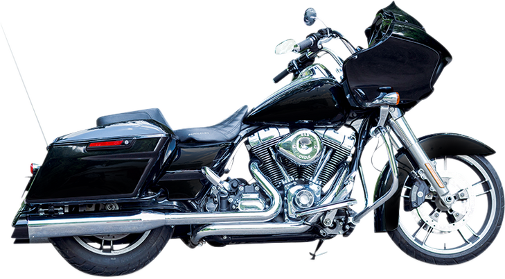 S&S Cycle 4-1/2" Chrome Mk45 Cutlass Performance Mufflers 550-1017