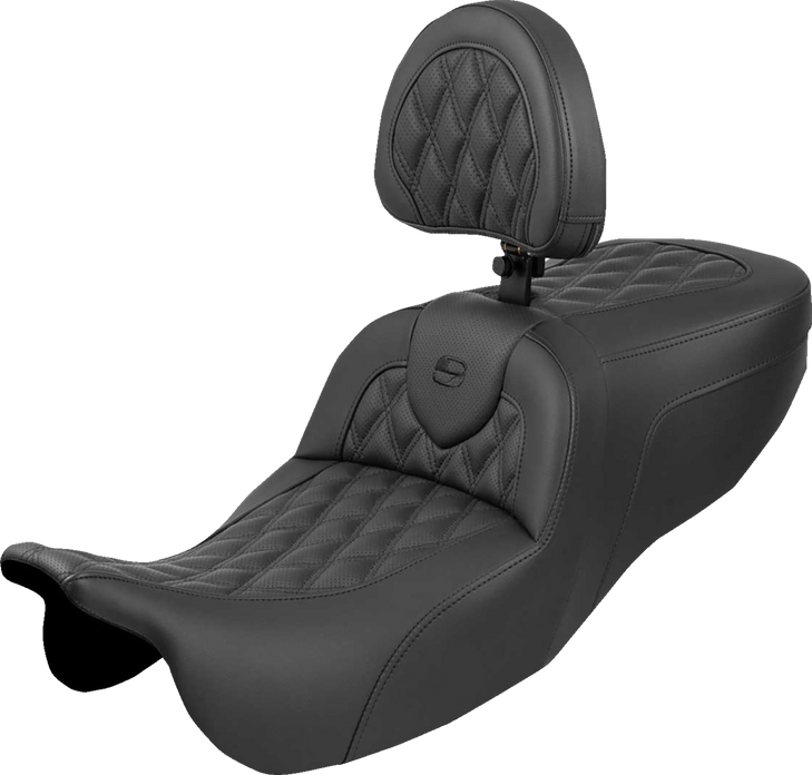 Saddlemen Seat Roadsofa Ls With Driver'S Backrest 815-07-182Br