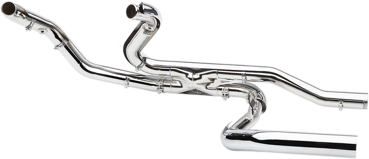 Cobra Pro Chamber Headpipes For Trike - Chrome 6256