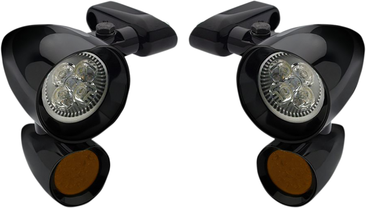 Headwinds Spotlight - Turn Signal - Black Flt900Vd0015Zap