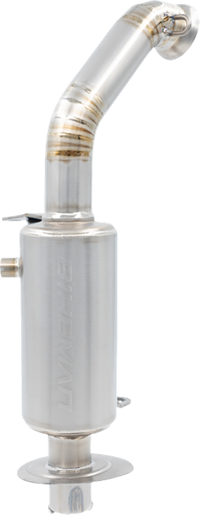 Powder Lite Slip-On Muffler - Stainless Steel 02-332-R