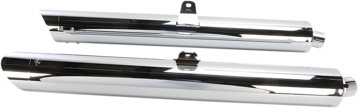 Cobra Scalloped Mufflers - Long - Gl1800/F6B 1216