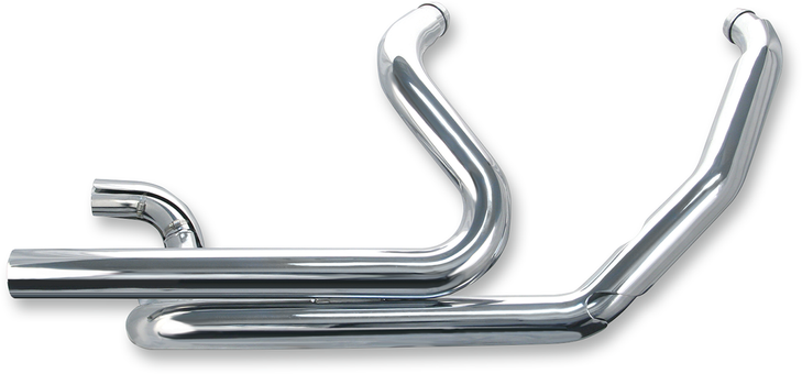 S&S Cycle Power Tune Dual Headers - Chrome 550-0003A