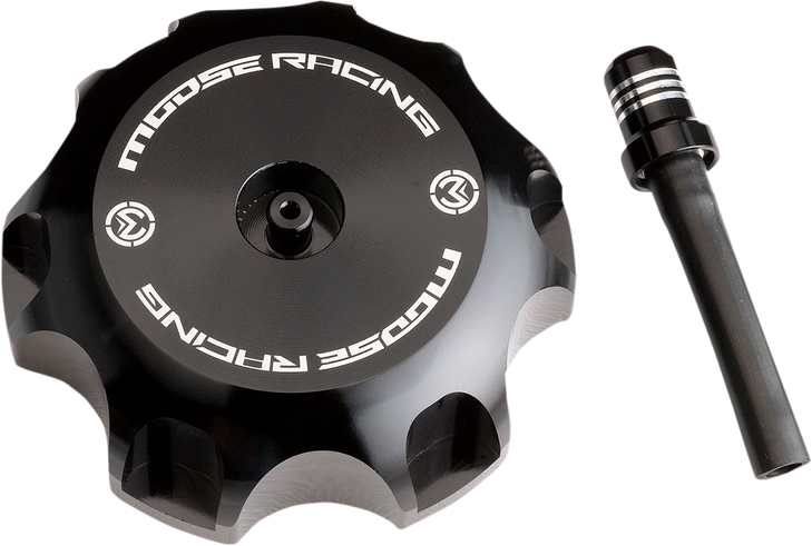 Moose Racing Aluminum Gas Cap - Black - Ims Tanks T03-4133Gb