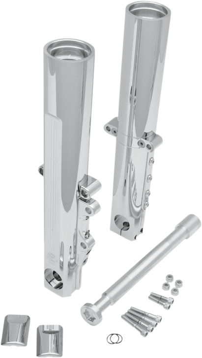 Performance Machine (Pm) Fork Leg Kit - Chrome - Lower - Single Disc - '14-'20 Fl 0208-2097-Ch