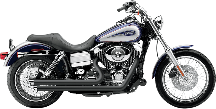 Cobra Speedster Slashdown Exhaust - Dyna '12-'17 6858B