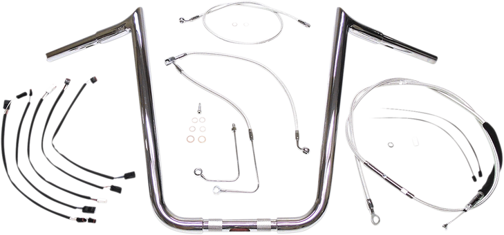 Magnum Shielding Handlebar Kit - Viking - 14" - Sterling Chromite Ii 38878-314