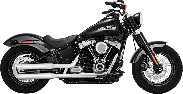 Vance & Hines Eliminator 300 Slip-On Mufflers - Black 46312