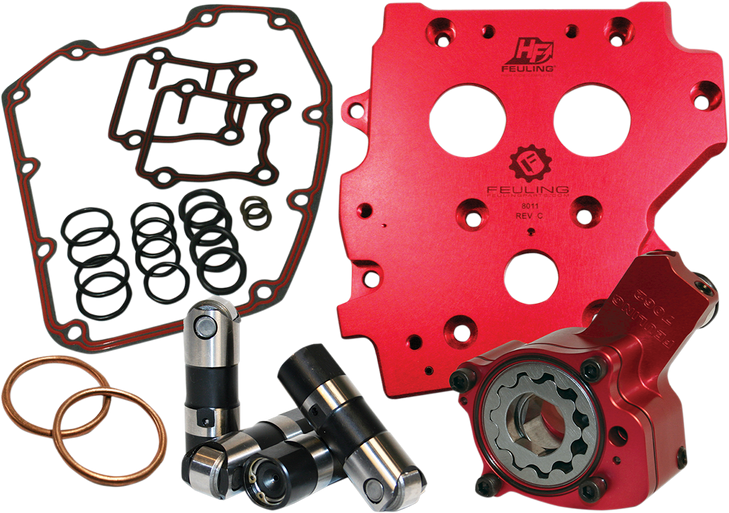 Feuling Oil Pump Corp. Race Series Conversion Camplate Oil System - Twin Cam 7077
