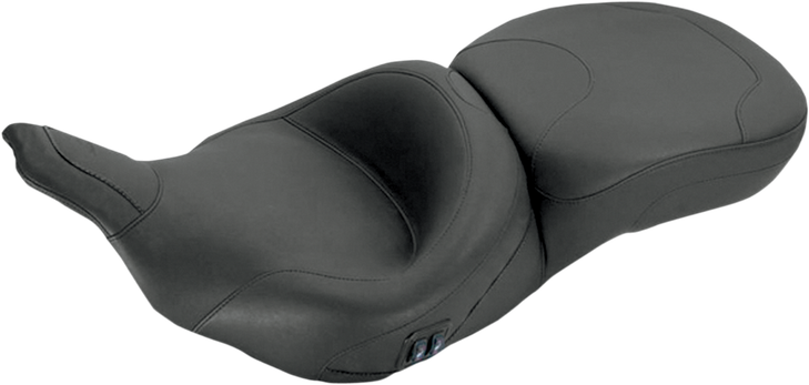 Mustang Heated Touring Seat - Plain - Fl '97-'07 76653
