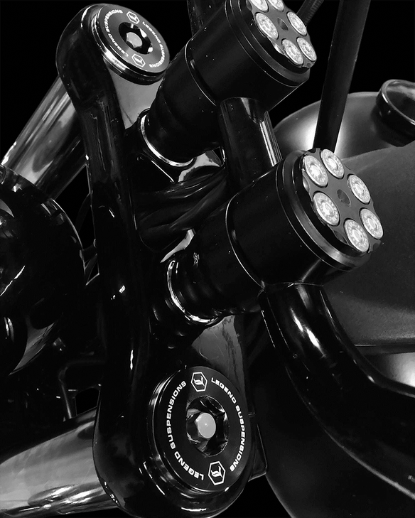 Legend Suspension Standard Axeo Front Suspension System - 49 Mm - '06-'17 Fxd/Fxdl/Fxdb/Fxdc 0414-0512