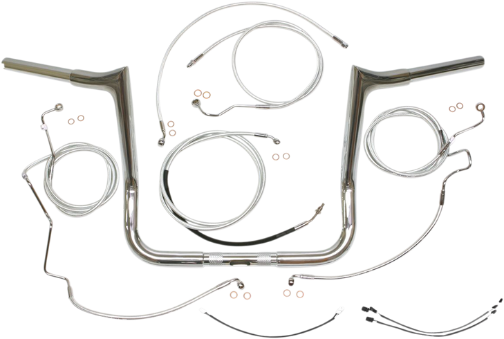 Magnum Shielding Handlebar Kit - Viking - 12" - Sterling Chromite Ii 38869-412