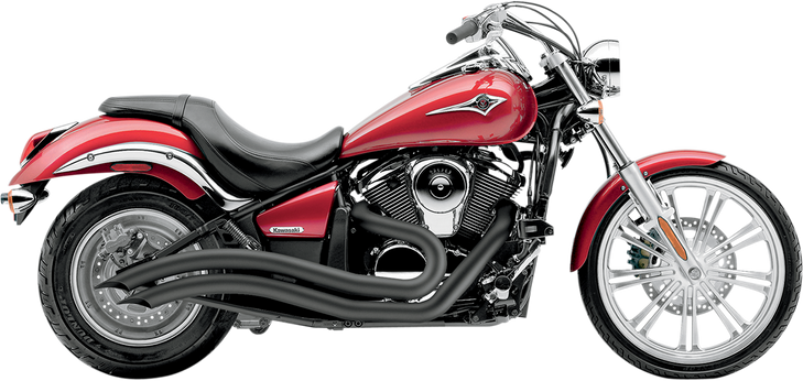 Cobra Speedster Swept Exhaust - Black - Vulcan 900 4218B