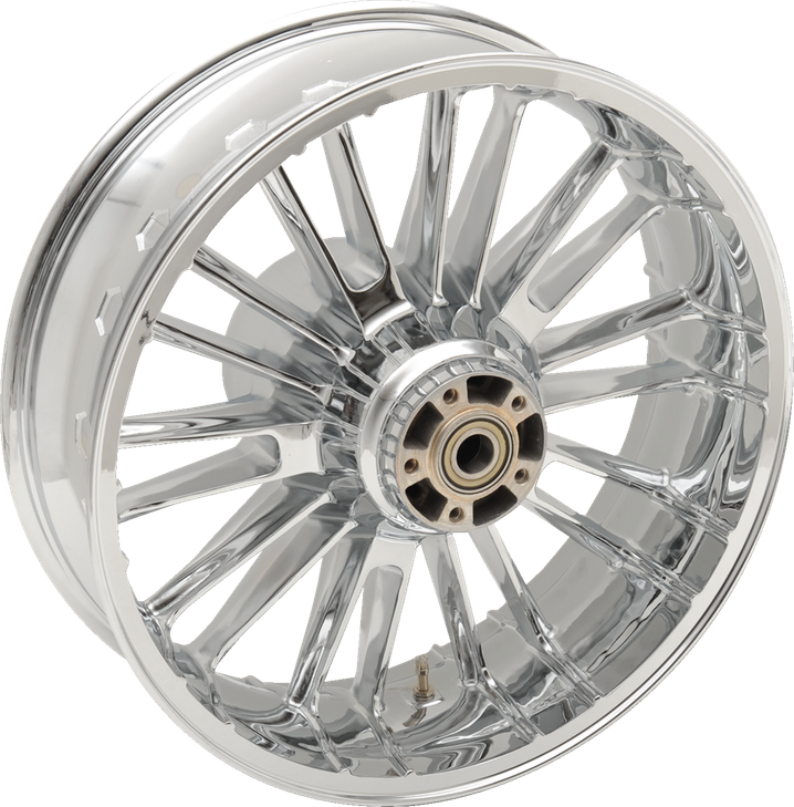 Coastal Moto Wheel - Atlantic 3D - Rear - Single Disc/With Abs - Chrome - 18X5.5 3D-Atl185Chabst