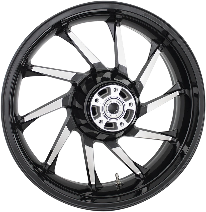 Coastal Moto Wheel - Hurricane 3D - Rear - Single Disc/Without Abs - Black - 18X5.5 - '09+ Fl 3D-Hur185Bc