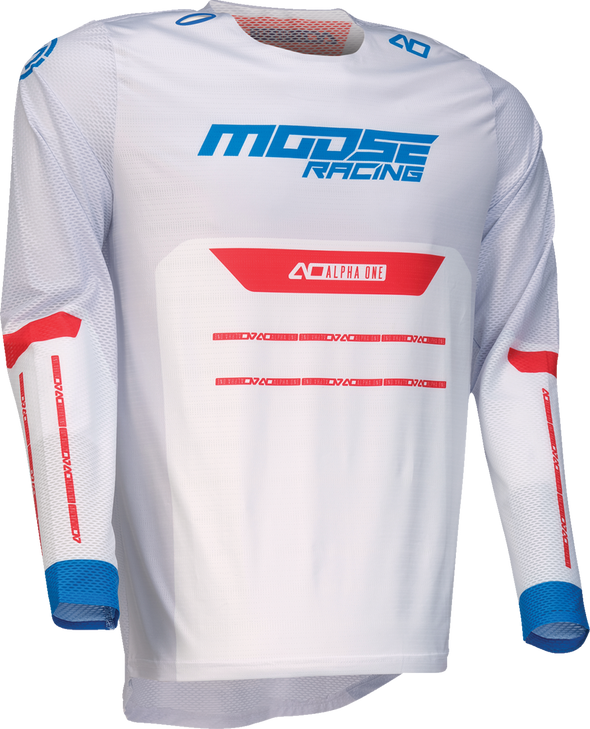 Moose Offroad Alpha One Jersey - Red/White/Blue - 2Xl 2910-8329