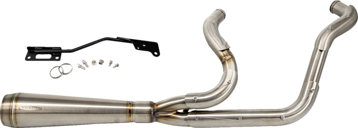 Trask 2-Into-1 Assault Exhaust System - Natural Tm-5300