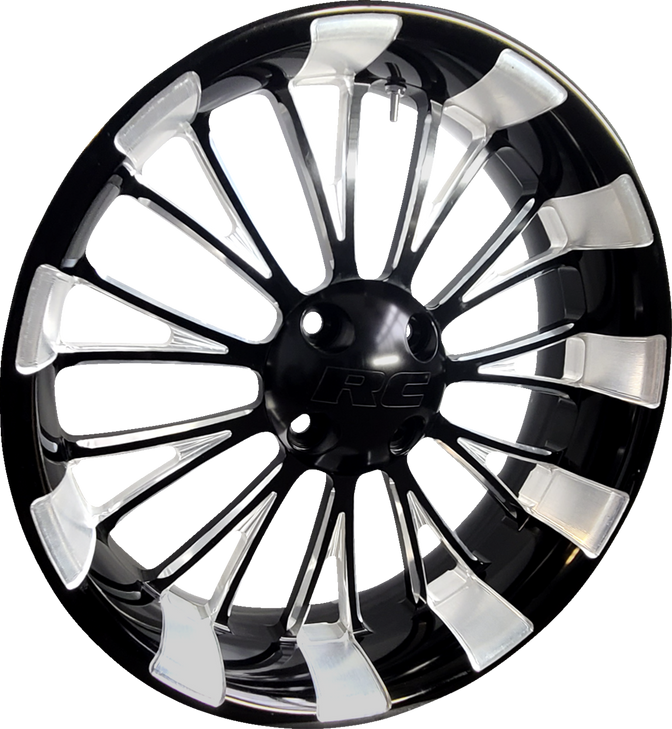 Rc Components Rim - Dynasty - Rear - Black Eclipse - 18X5.5 - Trike 0318550-117E-Tr