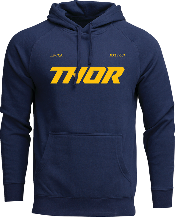 Brave Pullover Hoodie - Navy - Medium