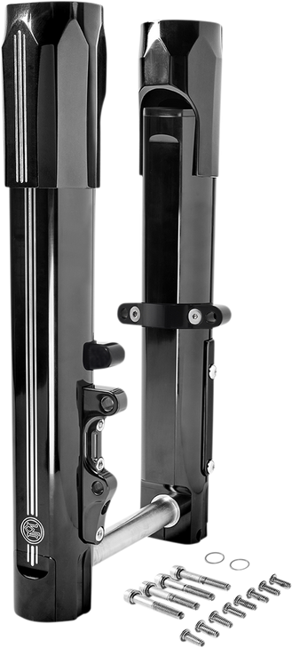 Performance Machine (Pm) Fork Legs - Contrast Cut - Lower - Single Disc 0208-2174-Bm