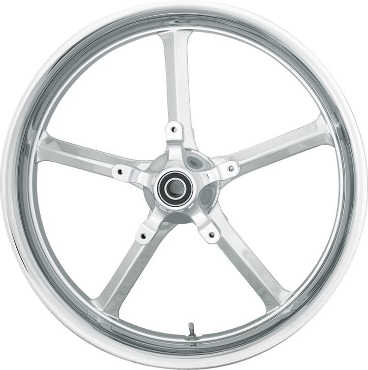 Coastal Moto Wheel - Rockstar - Rear - Single Disc/With Abs - Chrome - 18X5.5 - Fl Roc-185-Ch-Abst