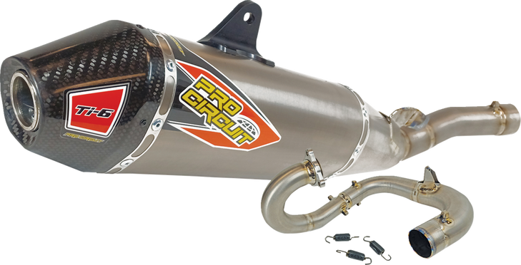 Pro Circuit Exhaust Ti6 Cf Cap Yam Yz450F 0332345F