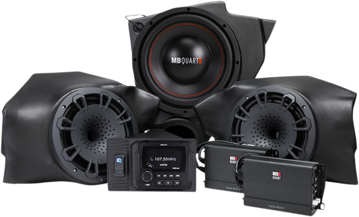 Mb Quart Stage 3 Audio Package - Rzr Mbqr-Stg3-2