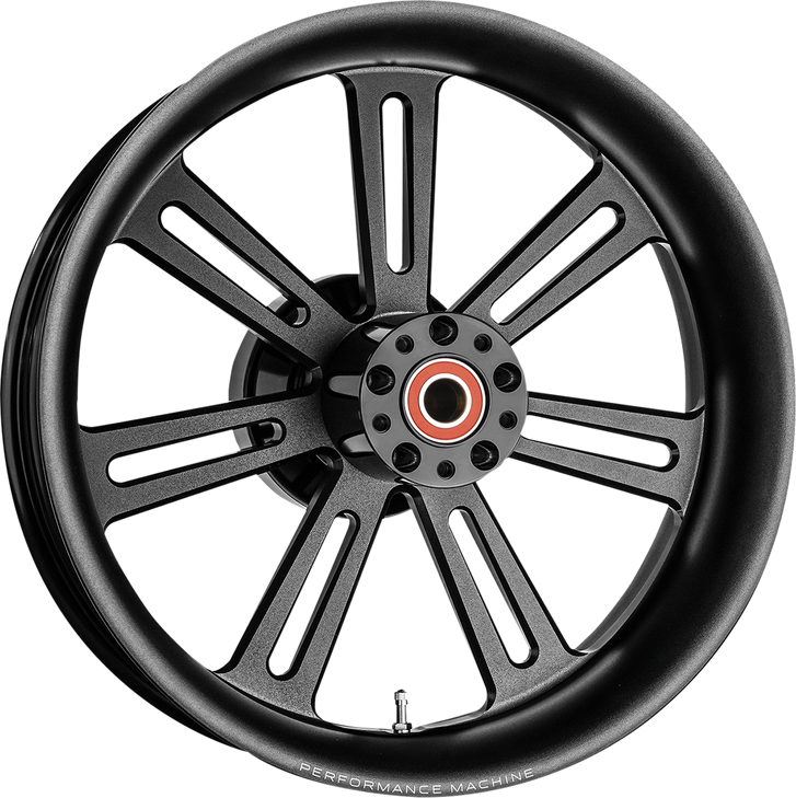 Performance Machine (Pm) Wheel - Sierra - Rear - Single Disc/With Abs - Black - 18X5.5 1269-7814R-Srr-Smb