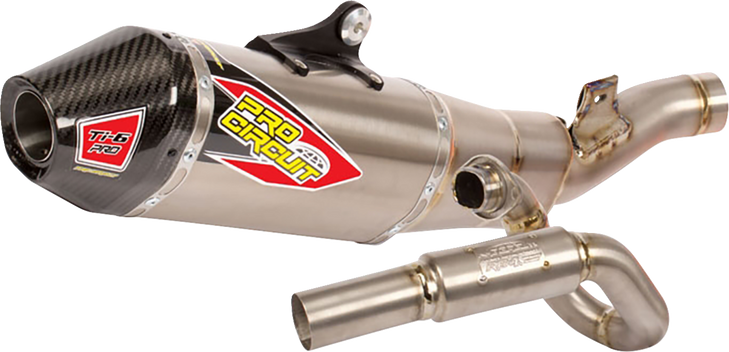Pro Circuit Ti-6 Pro Exhaust System - Titanium 0322445Fp
