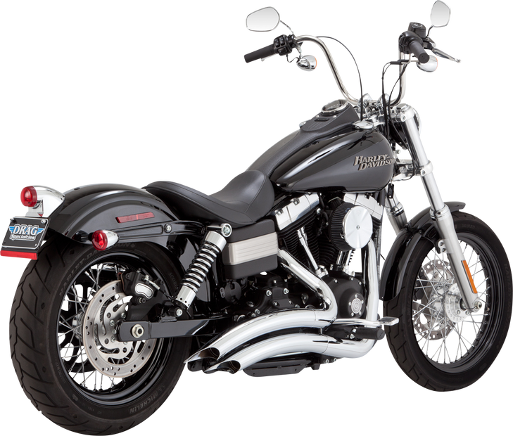 Vance & Hines Big Radius Exhaust System - Chrome 23371