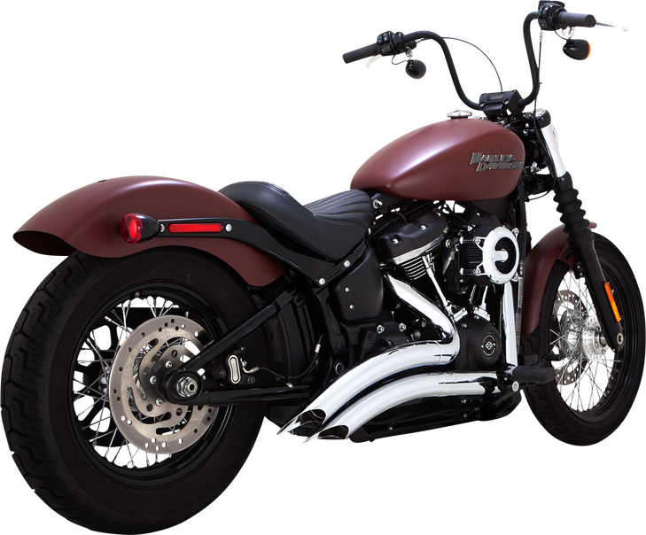 Vance & Hines Big Radius Exhaust System - Chrome 26377
