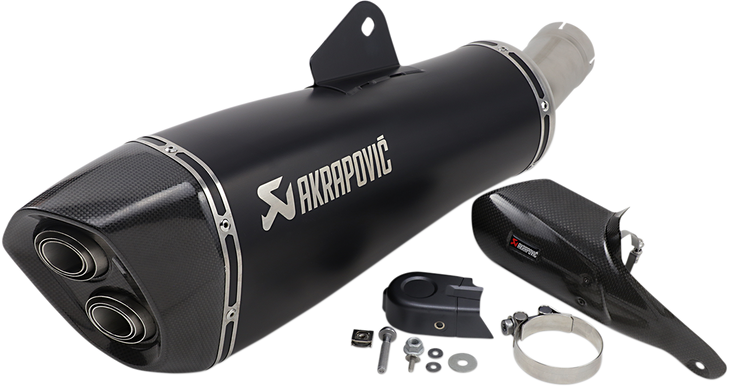 Akrapovic Black Titanium Muffler - R1250R/Rs S-B12So22-Halagtbl