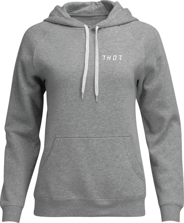 Women'S Trax Pullover Hoodie - Heather Gray - Large