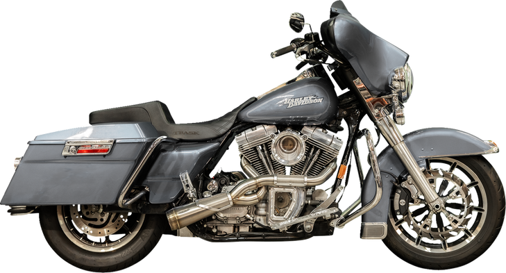 Trask 2-Into-1 Big Sexy Exhaust System - Raw Stainless Steel Tm-5120