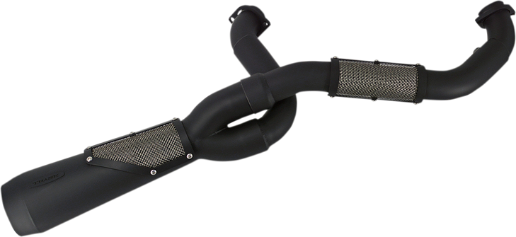 Trask 2-Into-1 Big Sexy Exhaust System - Black Tm-5110Bk