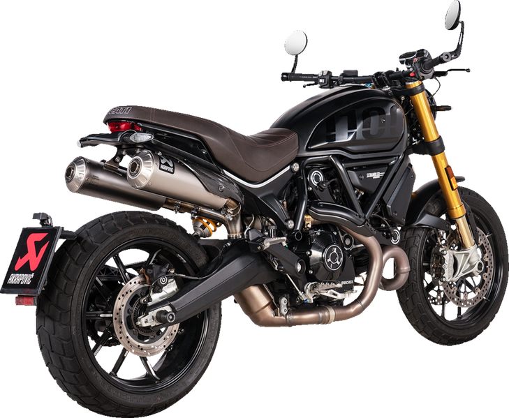 Akrapovic Slip-On Muffler - Titanium S-D11So13-Hbfgt