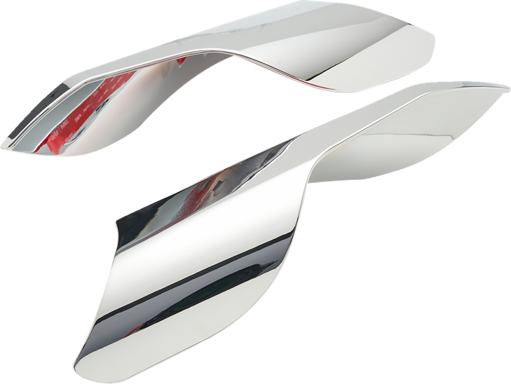 Heat Deflectors - Chrome - Indian 16000