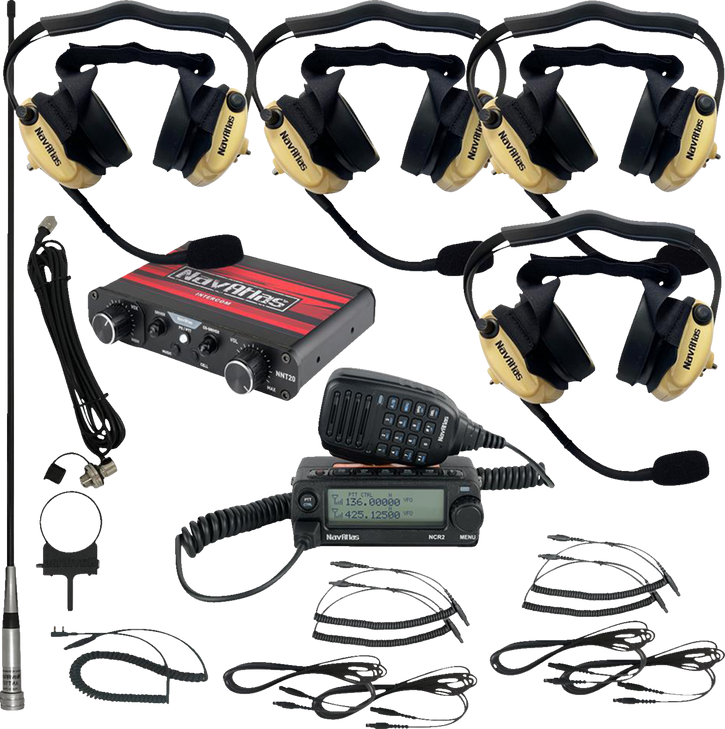 Navatlas Intercom/Radio And Headset Kit - 4-Seat - Beige Ni2Rbhbe4