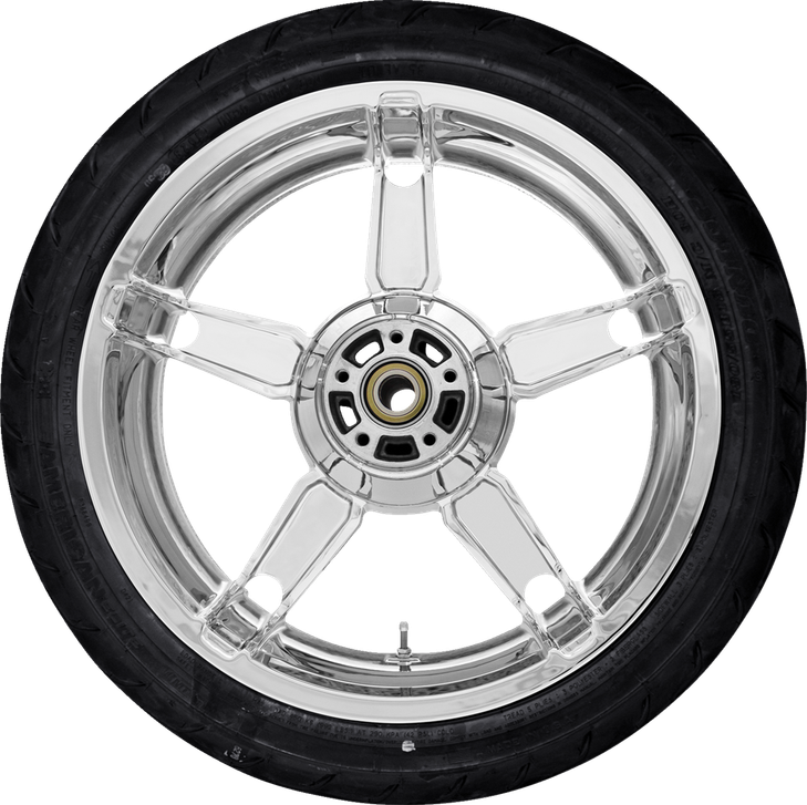 Coastal Moto Wheel Rear Daytona W/Tire Abs(Tpms) Chr 18" 09 Touring Pkg-Day185Ch-24Abst
