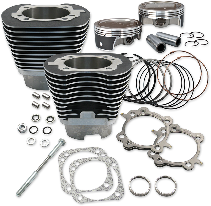 S&S Cycle 124" Cylinder And Piston Kit 910-0324