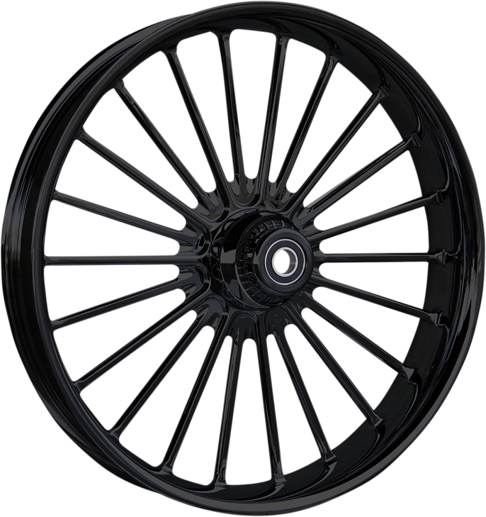 Rc Components Wheel - Illusion - Front - Dual Disc/With Abs - Black - 21X3.5 0321350-126B1