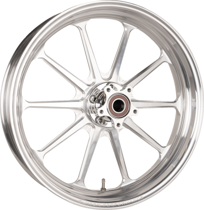Slyfox Wheel - Track Pro - Front - Dual Disc/With Abs - Machined - 21X3.5 12047106Rslyapm