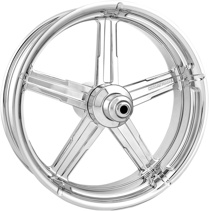 Performance Machine (Pm) Wheel - Formula - Front - Dual Disc/Without Abs - Chrome - 21X3.5 - '08+ Fl 1202-7106R-Frmaj-Ch
