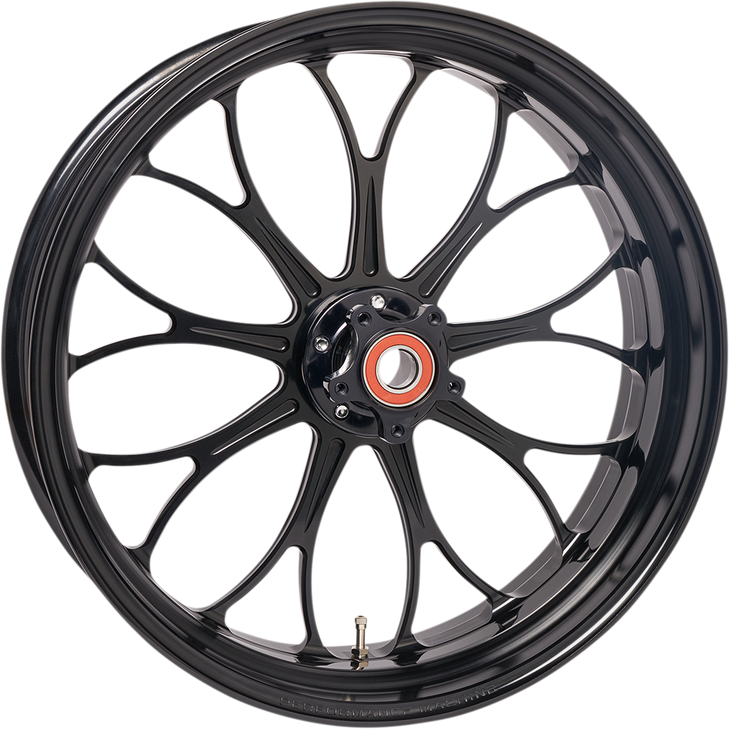 Performance Machine (Pm) Wheel - Revolution - Front - Dual Disc/With Abs - Black Ops - 21X3.5 1204-7106R-Rvnajap-B